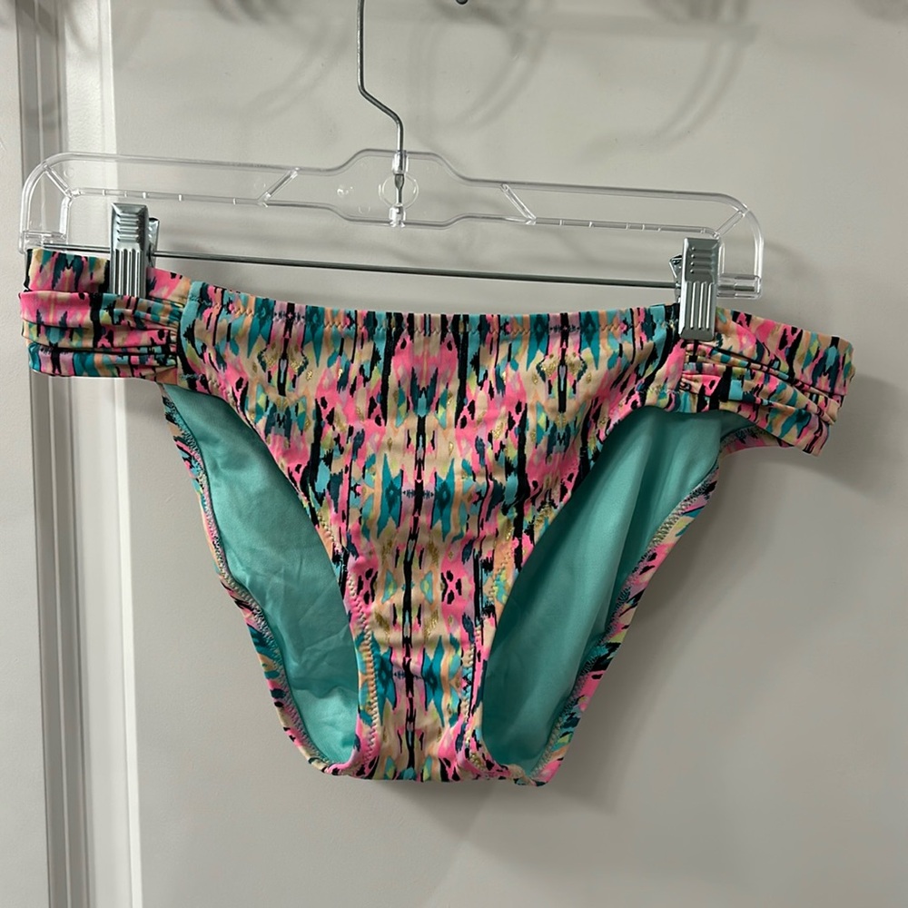 Women’s Shade and Shore Multicolor Bikini Bottoms (Large)